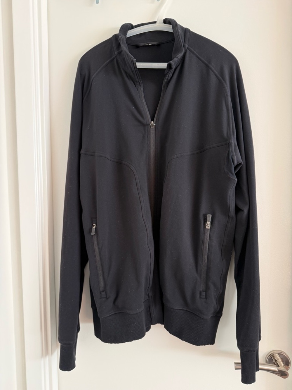 lululemon athletica Men's Black Full-Zip Performance Jacket